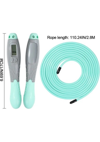 Siyah Stil Elektronik Dijital Sayaç Atlama Ipi Ip Atlama Ipi ile Top Egzersiz Aracı Spor Fitness (Yurt Dışından) indirimleri