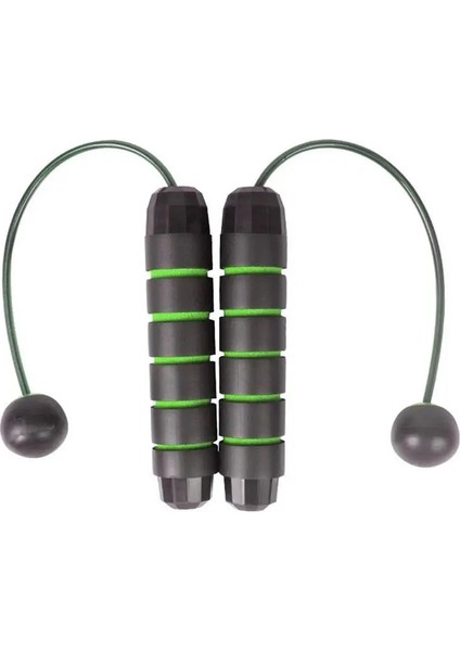 Yeşil Stil Taşınabilir Hafif Akülü Top Atlama Ipi Fitness Profesyonel Yağ Ip Atlama Ipi Yanan Egzersiz Sporları Crossfit Ip Atlama Ipi (Yurt Dışından)