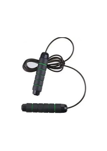 Yeşil Stil Inspk Rulman Atlama Ipi * 2.8m Ip Atlama Ipi Ağırlıklı Ayarlanabilir Kadın Erkek Hızlı Hız Çapraz Fit Egzersiz Ekipmanları (Yurt Dışından)