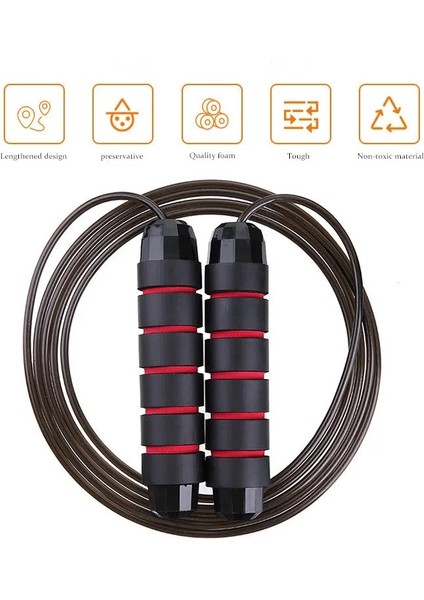 Yeşil Stil Inspk Rulman Atlama Ipi * 2.8m Ip Atlama Ipi Ağırlıklı Ayarlanabilir Kadın Erkek Hızlı Hız Çapraz Fit Egzersiz Ekipmanları (Yurt Dışından) fırsatları