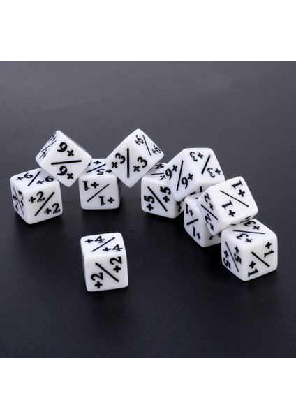 Beyaz Zar Sayaçları Sihirli Buluşma Için +1+1 Oyun Masası Okul Partisi Bar Mtg Rpg Komik Aile Açık Hava Oyunları (Yurt Dışından) fırsatları