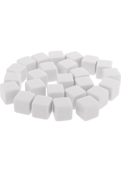 Gül Kırmızı Stili Standart Boyut Boş Zar D6 Altı Taraflı Rpg Oyun Zar '' Hediye (Yurt Dışından) fiyatları