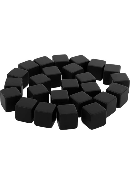 Gül Kırmızı Stili Standart Boyut Boş Zar D6 Altı Taraflı Rpg Oyun Zar '' Hediye (Yurt Dışından) fırsatları