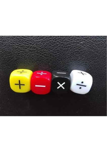 Et Yeni Toplama ve Çıkarma Sembolü Zar Işlemi Bebek Öğretim Asistanı Sahne Çarpma ve Bölme Zarları (Yurt Dışından) modelleri