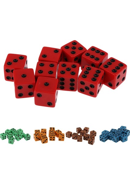 Yeşil Stil Akrilik mm Paketi D&d Rpg Için Altı Taraflı D6 Nokta Zar Masa Oyunu Parti Casino Eğlenceli Aile Pub Oyunu Hediye (Yurt Dışından) fiyatları