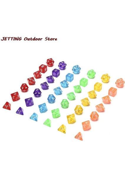 Kırmızı Stil Yaratıcı Oyun Zar D&d Renkli Çok Renkli Zar Karışık Yeni Arrilval (Yurt Dışından) modelleri