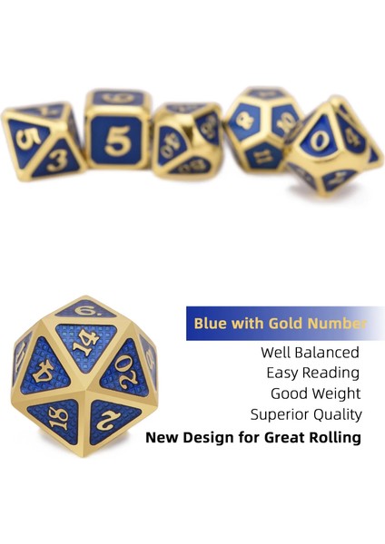 NO.435 Tarzı Dragon Ölçekler Metal Zar Dnd Rpg Mtg Masa Oyunları Için Kılıflı D4 D6 D8 D10 D12 D20 (Yurt Dışından)