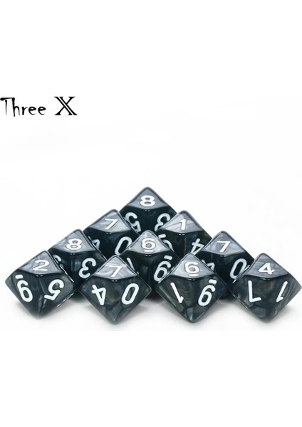 Şeffaf Pembe Tarzı D10 Zar Seti-10 D10, Matematik Zar Oyunları Için Mükemmel - Ded Çokyüzlü Plastik Masa Üstü Rpg (Yurt Dışından) fırsatları