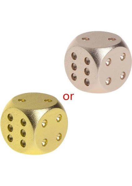 Yeşil Stil H053 Dices Alüminyum Çokyüzlü Metal Katı Club Bar Zar Oyun Oynama Aracı (Yurt Dışından) fiyatları