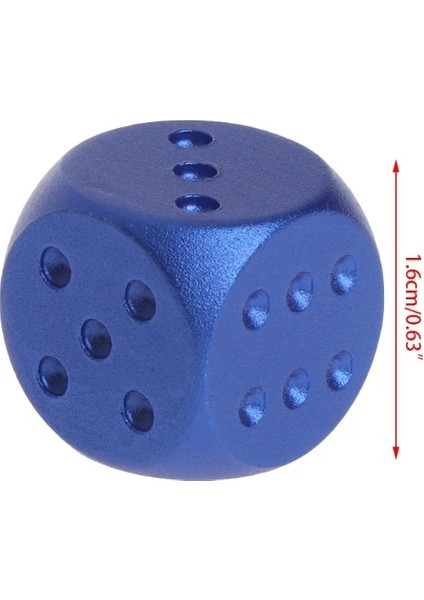 Yeşil Stil H053 Dices Alüminyum Çokyüzlü Metal Katı Club Bar Zar Oyun Oynama Aracı (Yurt Dışından) fırsatları