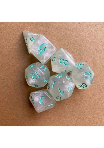 Yeşil Stil Dnd Rpg Mtg Dials Için Reçine Çokyüzlü Dices Zar Masaüstü Masa Tahta Oyunu Oyuncak Reçine Çokyüzlü Dices (Yurt Dışından) indirimleri