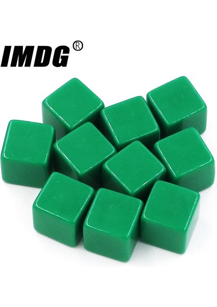 Mor Tarzı Ack Boş Zar Yeni Renkli Akrilik Zar Kare Köşe Öğretim Sahne Oyun Aksesuarları Matematiksel Araçlar (Yurt Dışından) fırsatları