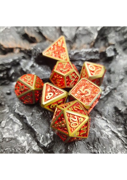 NO.337 Tarzı Yeni Stil Galaxy Metal D&d Zar, Metal Dnd Zar, Çokyüzlü Metal Zar Seti, Rol Yapma Oyunu Için Mtg Pathfinder (Yurt Dışından) fırsatları