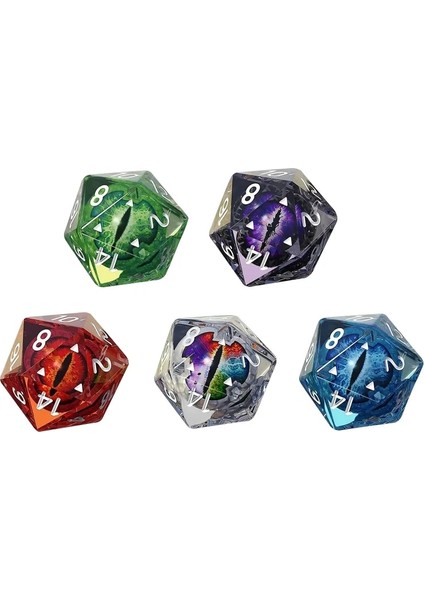 Mavi Stil Kristal Şeffaf Ded D20 Zar Çokyüzlü Çeşitli Şekiller Bar Pub Kulübü Parti Oyunları Için Heykel Dijital Zarlar (Yurt Dışından) modelleri