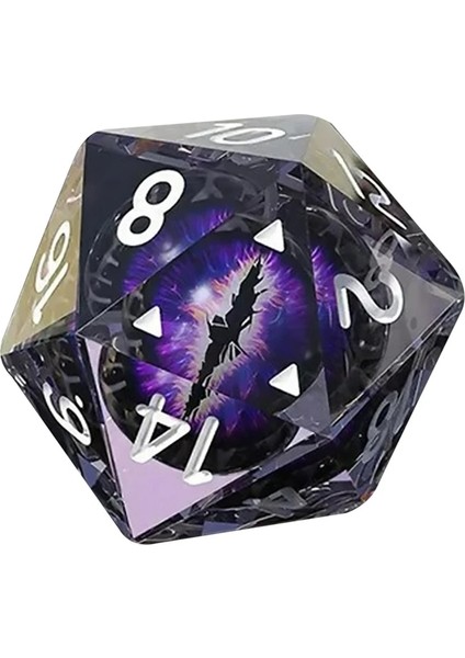 Mavi Stil Kristal Şeffaf Ded D20 Zar Çokyüzlü Çeşitli Şekiller Bar Pub Kulübü Parti Oyunları Için Heykel Dijital Zarlar (Yurt Dışından) indirimleri