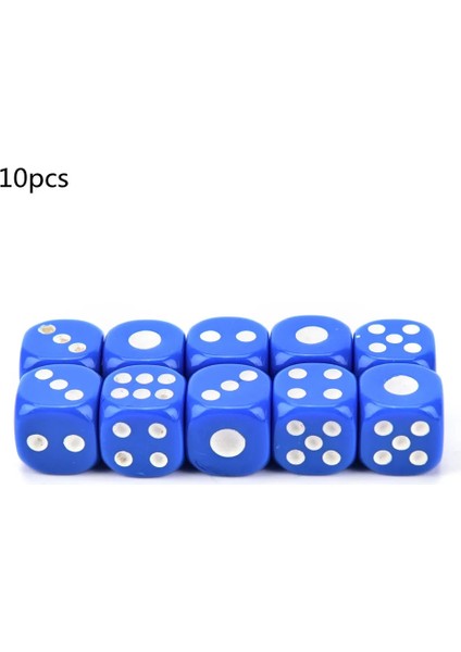 Lacivert Tarzı Masa Oyunları Için Çokyüzlü Zar Seti Rpg Mtg D4 D6 D8 D10 D% D12 D20 Seçim Için 6 Renk (Yurt Dışından)