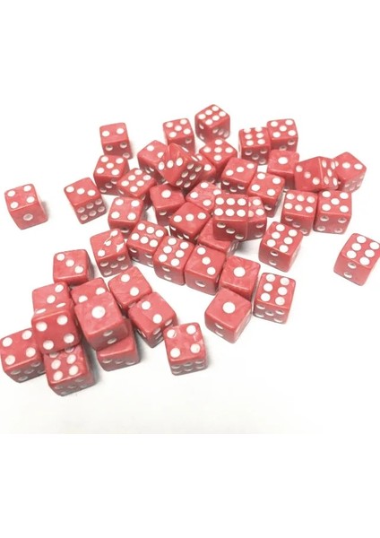 Kırmızı Beyaz Nokta Stili Lot Blacksarıbeyazyeşilkırmızı Kare Nokta Zar Bulmaca Oyunu Childreded Zar Göndermek Dıy Oyun Aksesuarı 8mm (Yurt Dışından)
