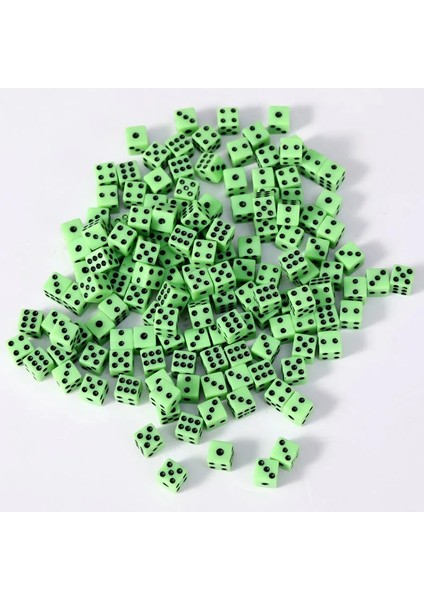 Kırmızı Beyaz Nokta Stili Lot Blacksarıbeyazyeşilkırmızı Kare Nokta Zar Bulmaca Oyunu Childreded Zar Göndermek Dıy Oyun Aksesuarı 8mm (Yurt Dışından) indirimleri