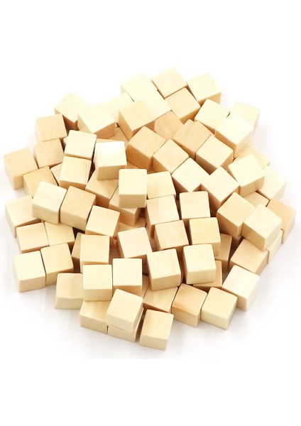 Ahşap Renk Stili Et Ahşap Küpler Bloklar Boş Zar Dıy Jetonları Yeni Ürünler Kare Köşe Renkli Tahta Oyun Küpleri Erken Eğitim (Yurt Dışından) indirimleri