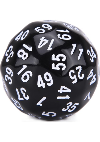 Siyah W Kırmızı Mürekkep Stili D60 Çokyüzlü Zar Opak Renkli Masa Üstü Rol Yapma Oyunları Için Altmış Taraflı Dnd (Yurt Dışından) indirimleri