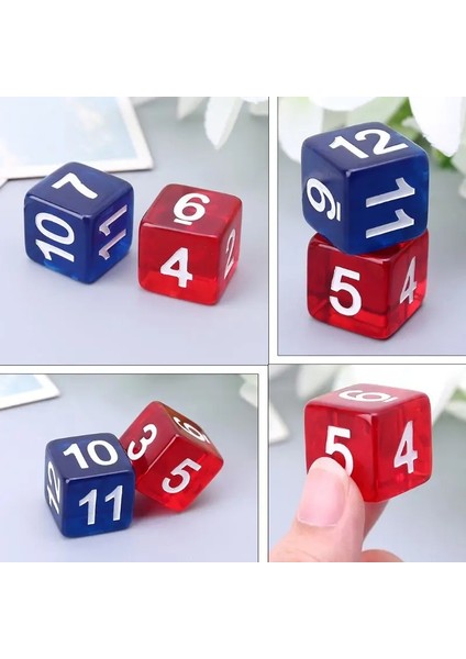 x Taraflı Çokyüzlü Zar Boncuk Numaraları Kulüp Masa Oyunu 24BD Için Kenarlı Kare (Yurt Dışından) fırsatları