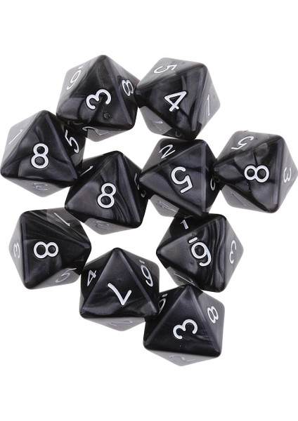 Yeşil 1.6cm Tarzı Ded Zar D8 Zindanlar ve Ejderhalar Için Çokyüzlü Zar Oyunu Zar (Yurt Dışından) indirimleri