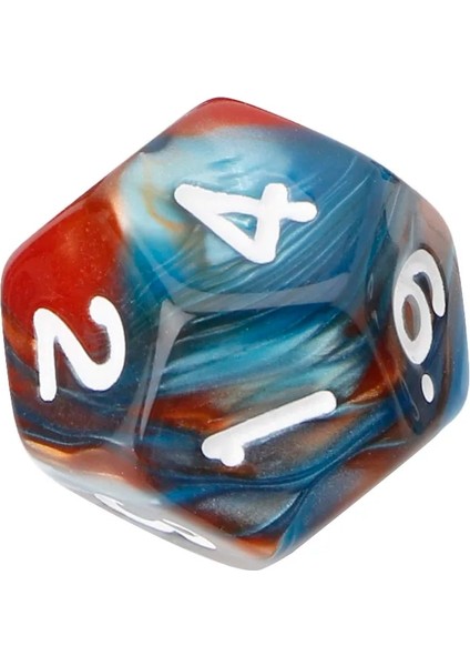 Kırmızı Stil Trpg Board Game Dungeons And Dragons D4-D20 Için Akrilik Çokyüzlü Zar (Yurt Dışından)