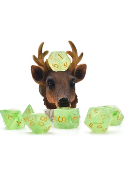 Beyaz Stil Poludie Et Dnd Zar Seti Girdap Altın Yazı Tipi Çokyüzlü Zar D4 D6 D8 D10 D% D12 D20 Rol Yapma Oyunu Için Rpg Mtg D&d (Yurt Dışından) fiyatları