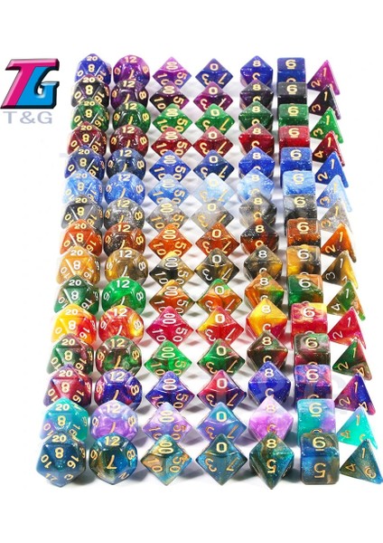 A05 Stili Super Universe Galaxy Zar Seti Dnd Masa Üstü D4-D20 Rpg En Iyi Giftolors (Yurt Dışından) modelleri