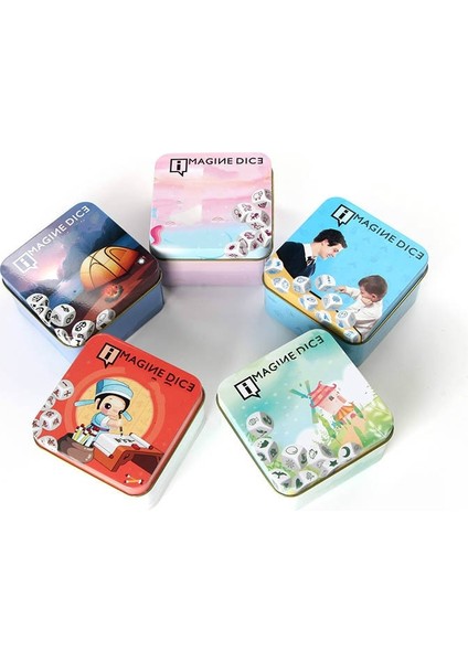 Standart Stil Yeni Anlatma Hikayesi Zar Öğrenme Oyuncak Metal Boxbag Ingilizce Kuralları Familyparentsparty Komik Çocuklar Için Eğitim Oyuncaklar Hayal Edin (Yurt Dışından)