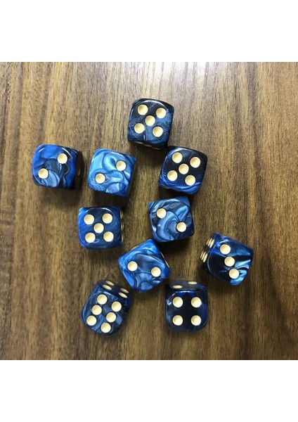 No.6 Tarzı Et Yuvarlak Köşe Inci Mücevher Zar 6 Taraflı Zar Oynama Masa Tahtası Bar Oyunları Parti Komik Araçlar Eğlence Malzemeleri (Yurt Dışından) indirimleri