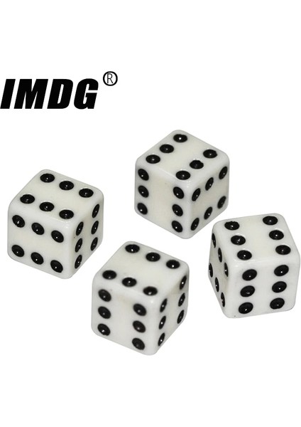 Ack Magic Dice Akrilik D6 Zar Tüm 6 Nokta Yeni Egzotik Yaratıcı Sihirli Prop Oyuncaklar (Yurt Dışından)