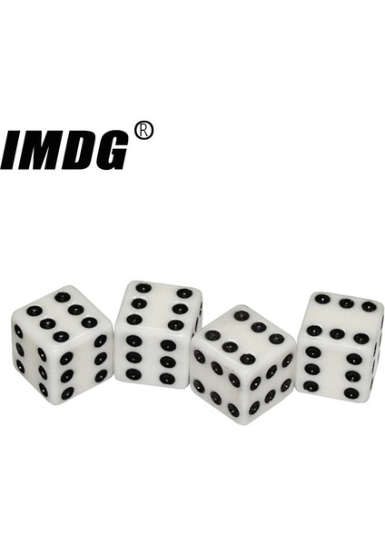 Ack Magic Dice Akrilik D6 Zar Tüm 6 Nokta Yeni Egzotik Yaratıcı Sihirli Prop Oyuncaklar (Yurt Dışından) modelleri