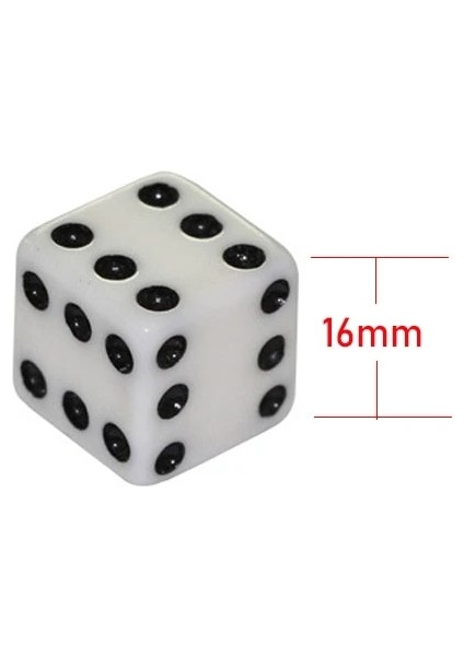 Ack Magic Dice Akrilik D6 Zar Tüm 6 Nokta Yeni Egzotik Yaratıcı Sihirli Prop Oyuncaklar (Yurt Dışından) fırsatları