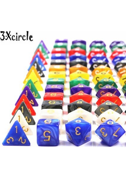 Mor Altın Mürekkep Stili D4, D6, D8, D10, D12, D20 ile Pearlize Efekt Çokyüzlü Zar Seti, Rpg Dnd Masa Oyunu Için, Hediye Olarak (Yurt Dışından) indirimleri