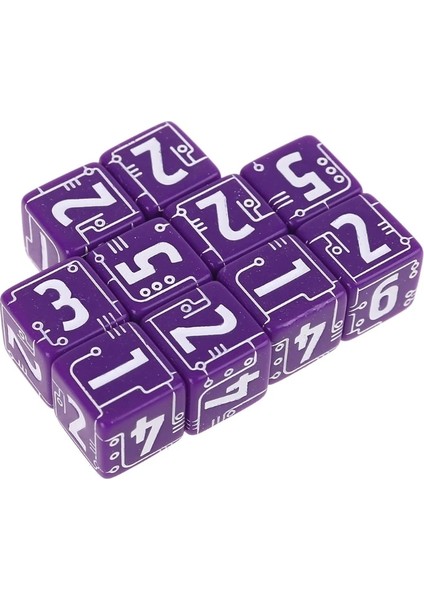 Pembe Tarzı Et 6-Taraflı Çizgi Zar Boncukları Çoklu Renklerde Mevcuttur Masaüstü Masa Tahtası Rol Yapma Oyunları 15MM (Yurt Dışından) modelleri