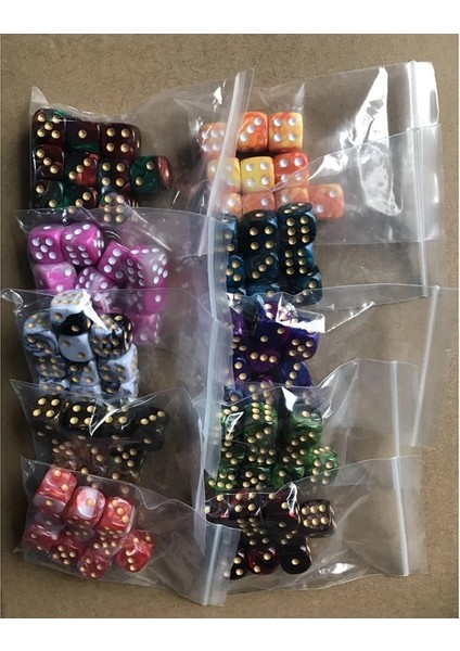 No.1 Tarzı Et Çok Renkli Zar Yapboz Oyunu Childreded Zar Gönder Komik Oyun 16MM (Yurt Dışından) fırsatları