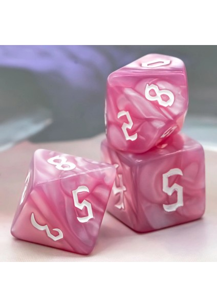 Mavi Stil Poludie Dnd Zar Seti D4~D20 Warhammer Dungeons And Dragons Için Çokyüzlü Zar Rol Yapma Tahta Oyunu Hediye Mtg Rpg D&d Zar (Yurt Dışından)