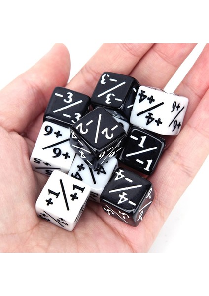 Beyaz Stil Ack Yeni Dijital Zar Kare Köşe D6 Toplama Çıkarma + - Sayı Matematiksel Sembol Öğretimi Sayısal Küpler (Yurt Dışından) modelleri