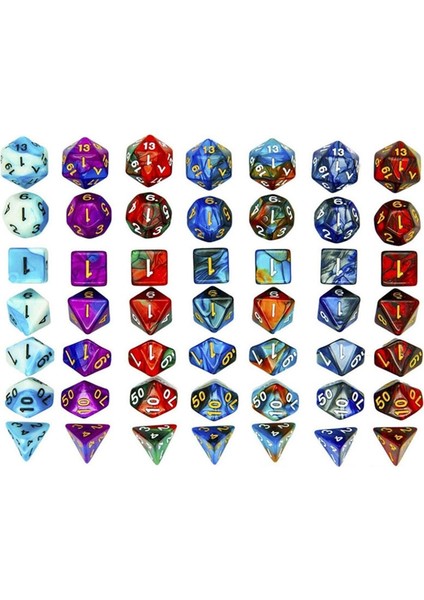 4 Kahverengi Siyah Stil Et Rpg Için Dikromatik Zar Dnd Masa Oyunları D&d Oyunları Zar D4-D20 Masa Oyunu Aksesuarları (Yurt Dışından) fiyatları