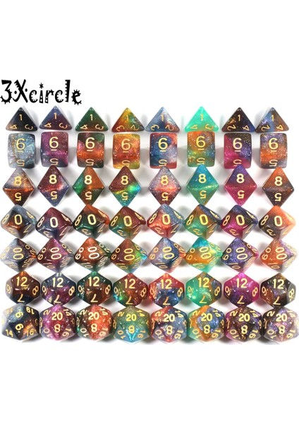 Atbaşı Bulutsusu-A Stili Romantik Evren Galaxy Zar 7 Piecesset + Dnd Rpg Oyunları Için Pu Deri Çanta Satış Öncesi Yıldızlı Dices Noel Hediyesi (Yurt Dışından) indirimleri