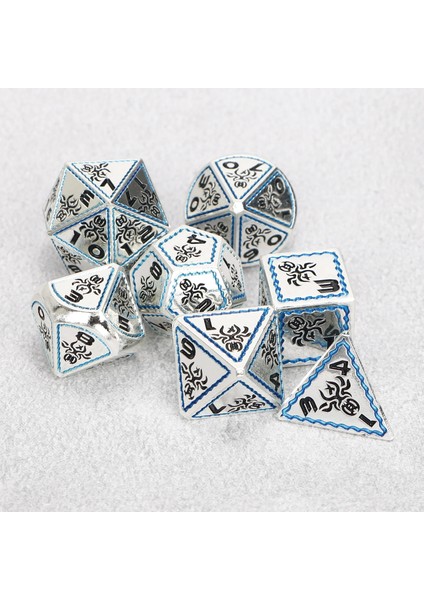 Px7 Stili Dnd Yeni Zar Dnd Zar Seti Ejderha ve Zindan Masa Oyunu Zar Rpg D20 Zar Metal Zar Seti Dnd Zar Hediye Dnd Zar Çantası D&d Zar Seti (Yurt Dışından)