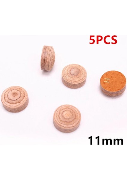 5 Adet 11MM Tarzı mm Bilardo Bilardo Istaka Uçları H Sertlik Bilardo Snooker Istaka Sopa Ucu Bilardo Istaka Aksesuarları (Yurt Dışından)