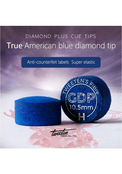 11 mm Y Stili Güvenlik Işareti Olarak Otantik Amerikan Mavi Elmas Logolu Süper Altın Pırlanta Mavi Ipuçları Mükemmel Ipuçları Bilardo Aksesuarları (Yurt Dışından) fiyatları