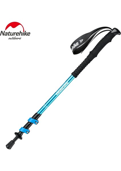 Erkekler Gök Mavisi Tarzı Naturehike Alpenstocks Ultra Hafif Trekking Katlanır Direk Yürüyüş Yürüyüş Sopaları Kamp Ailesi Alpenstocks (Yurt Dışından)
