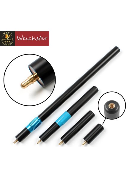 Mini Popo 8cm Tarzı Weichster Snooker Pool Cue Uzun Teleskopik Uzantılar Mini Butts 4 Model Bir Set (Yurt Dışından) fiyatları