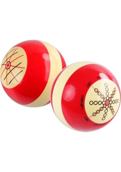 Siyah 8 Tarzı Standart Eğitim Isteka Topu Bilardo Snoonker Siyah 8 Karambol Topu Reçine Malzemesi Kırmızı Beyaz Çift Taraflı Tasarım Topu Antrenman Takımı (Yurt Dışından) fırsatları