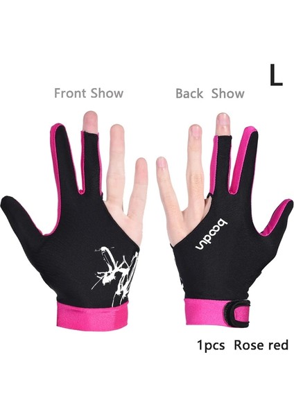 Çikolata Tarzı 1 Adet Bilardo Üç Parmak Eldiven Snooker Eldiven Özel Yüksek Dereceli Parmaksız Bilardo Eldivenleri Yüksek Li Spor Ekipmanları (Yurt Dışından)