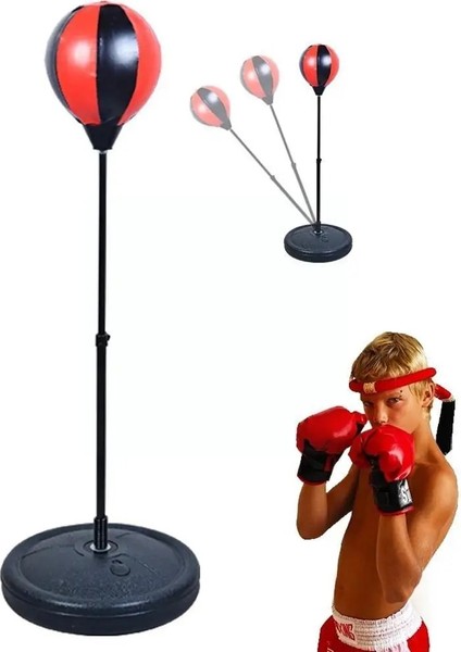 Çocuk Boks Eğitim Topu Ağır Stand cm Ayarlanabilir Dayanıklı Boks Torbası Hız Hedef Eğitimi (Yurt Dışından) modelleri