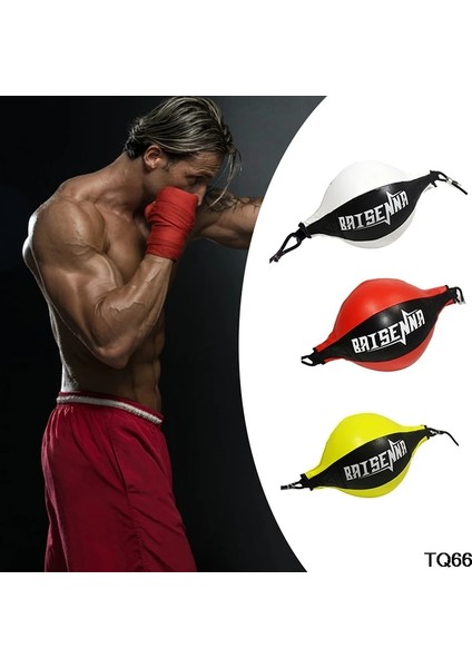 Sarı Stil Boks Topu Armut Boks Torbası Şişme Refleks Hız Topları Fitness Eğitimi Çift Uçlu Boks Hız Topu (Yurt Dışından) fiyatları